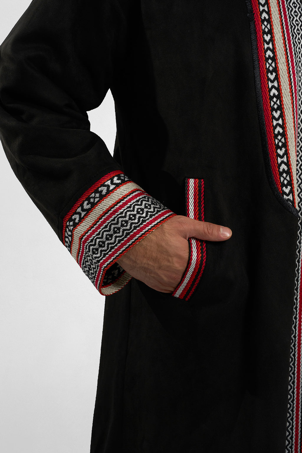 Premium Heritage Hooded Farwa Black