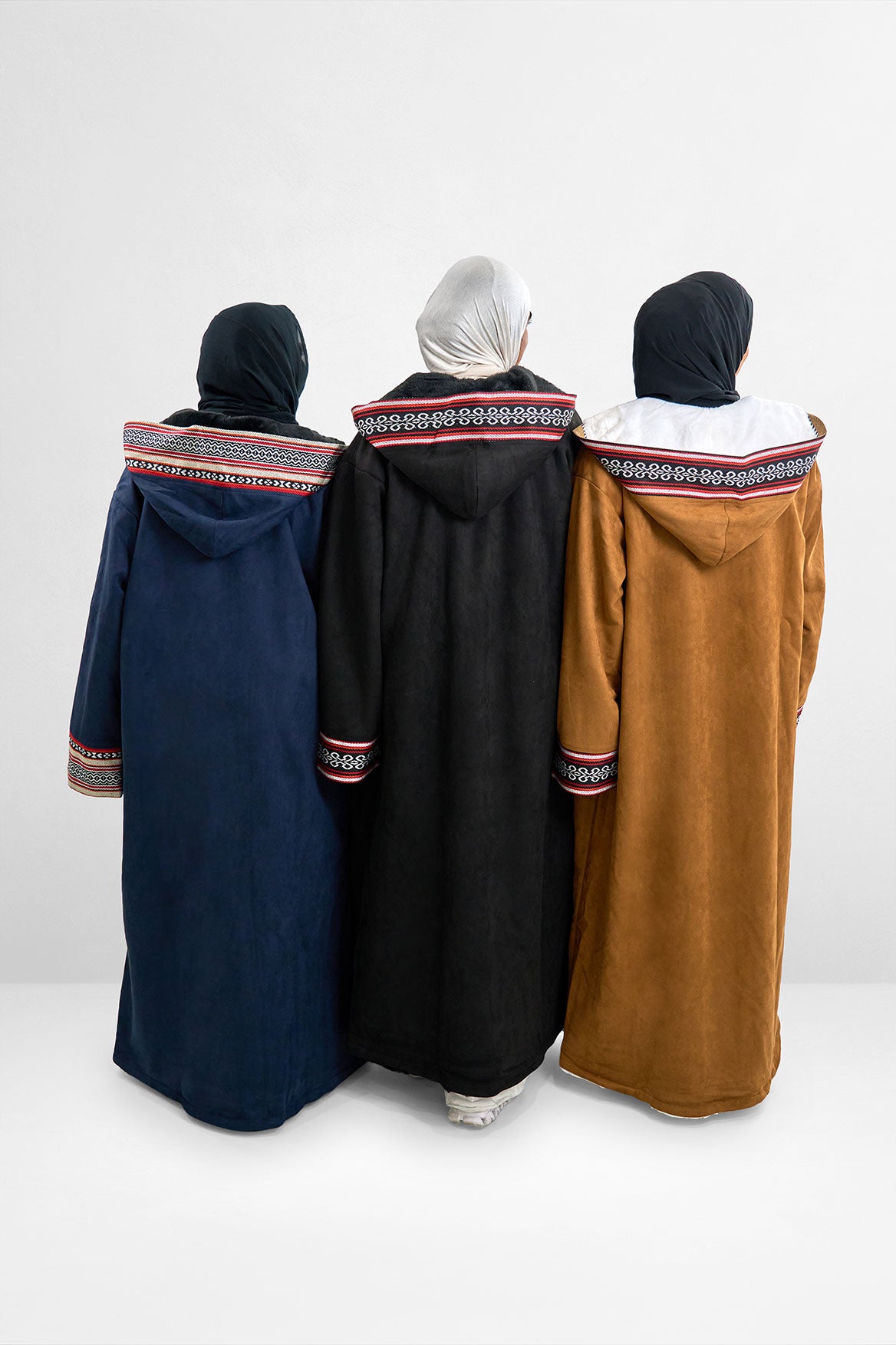 Premium Heritage Hooded Farwa Camel Brown