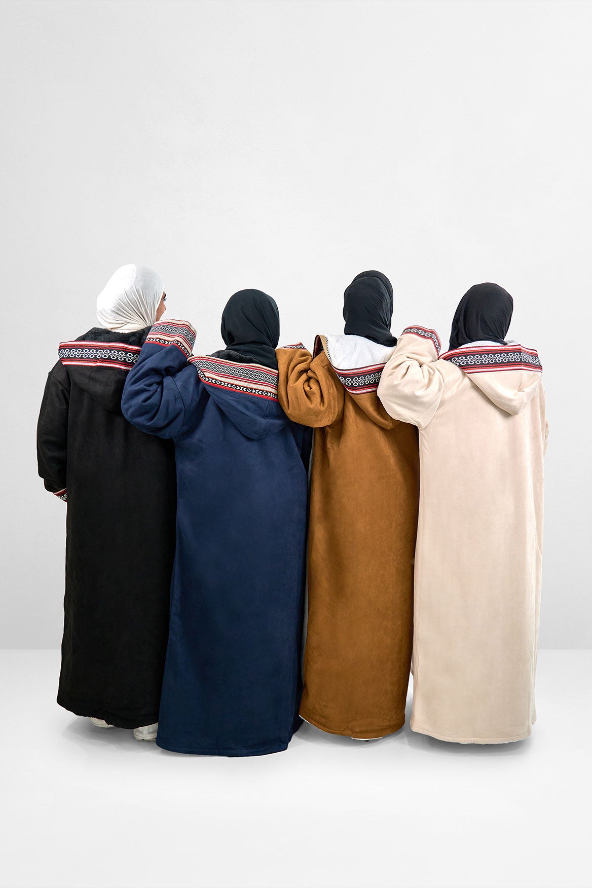 Premium Heritage Hooded Farwa Cream