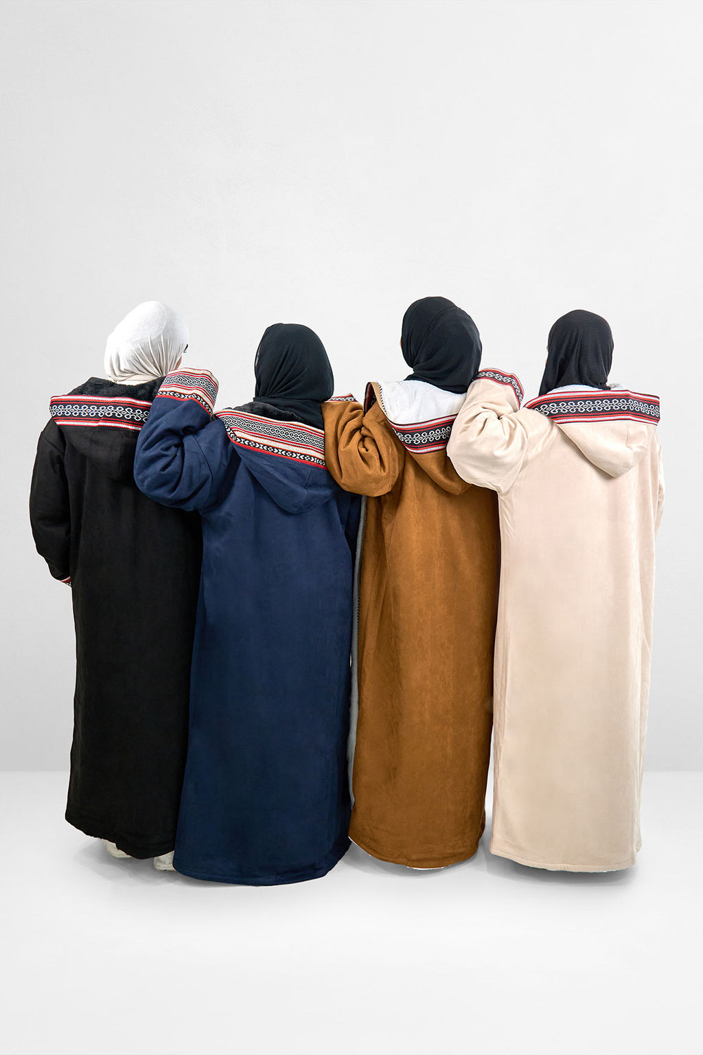 Premium Heritage Hooded Farwa Camel Brown