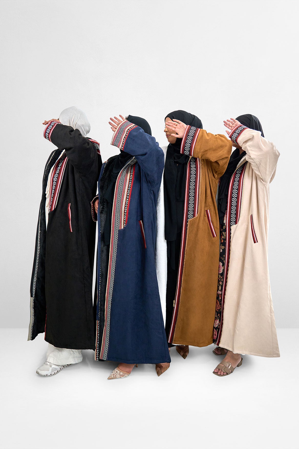 Premium Heritage Hooded Farwa Camel Brown