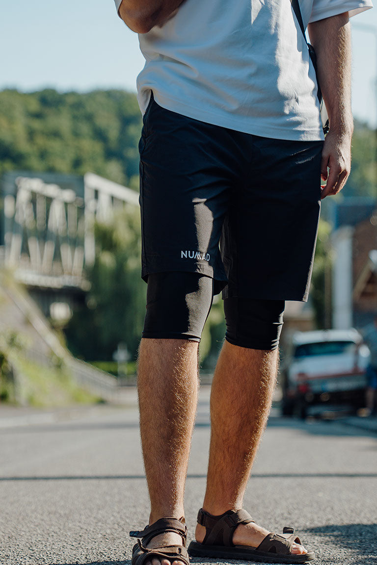 Hybrid Active Shorts Black